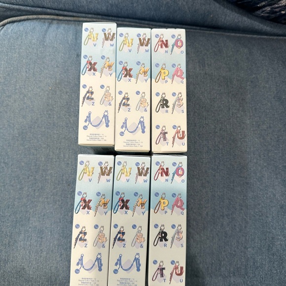 Pop Mart The Monsters Labubu Pin for Love Series Letter Pendant  & - Picture 13 of 15